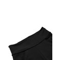 thumbnail image 4 of Innerwin Pantalons Taille Haute Femme Harem Course Jambes Larges Extensibles Noir 4TG, 4 of 8