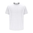 thumbnail image 4 of Besolor T-Shirt d'Été pour Homme à Manches Courtes, Col Rond Classique, T-Shirts Décontractés, Couleur Unie, Hauts Basiques, 4 of 5