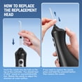 thumbnail image 2 of Sejoy Cordless Water Flosser Dental Teeth Cleaner with 6 Jet Tips, Professional 350ML Tank Rechargeable IPX7 Waterproof Dental Oral Irrigator for Home and Travel, 2 of 8