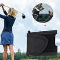thumbnail image 3 of Langgg Golf Rangefinder Strap Magnetic Range Finder Device Bar Rail Black With Hole, 3 of 9