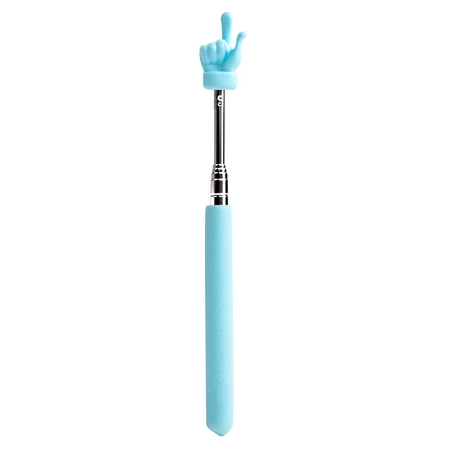 Rbaofujie Teachers Pointer Sticks Telescopic Teaching Pointer, Extendable Retractable Whiteboard Pointer with Lanyard