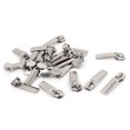 thumbnail image 1 of Unique Bargains Slider Pull #3 Molded Metal Zipper Puller For Repair Replace 20PCS, 1 of 1