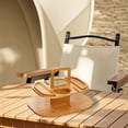 thumbnail image 4 of Versatile Wooden Serving Tray Minimalist Design Food Storage Solution For Organizing Items Indoor Outdoor Use, 4 of 4