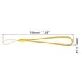 thumbnail image 2 of Unique Bargains 18cm Portable Item Nylon Cord Lanyards Hand Wrist Strap String Yellow 20 Pack, 2 of 6