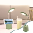 thumbnail image 1 of Three-speed Eye Protection Desk Lamp,Student Desk Lamp,Study Lamp,USB Rechargeable Lamp,Bedside Reading Lamp,Eye Protection Lamp,Dormitory Lamp,3 Color Modes,Flexible Gooseneck Holiday Gifts, 1 of 6