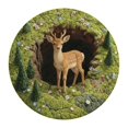 thumbnail image 1 of WMQPNNS Tapis Optique Animal Ludique Moderne pour Salon Chambre, 1 of 9