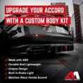 thumbnail image 3 of AMERICAN MODIFIED 18-23 Honda Accord Aerodynamic Rear Lip Spoiler, Black, 3 of 8