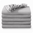 thumbnail image 1 of Bare Home 5-Pack Fitted Sheets - Premium 1800 Collection - Ultra-soft - Deep Pocket - Queen, Light Gray, 1 of 7