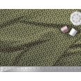 thumbnail image 2 of Soimoi Green Silk Fabric Round Geometric Fabric Prints By Yard 42 Inch Wide, 2 of 4
