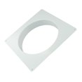 thumbnail image 3 of Air Vent Duct Connector Flange Straight Ventilation Pipe Plastic Ducting Tools, 3 of 8