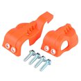 thumbnail image 1 of Youkk 2 Pcs Protection de Fourche de Moto en Plastique avec Vis Incluses Mode orange 1Set, 1 of 6
