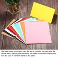 thumbnail image 4 of Unique Bargains Blank Greeting Cards,100pack Favor Decor Foldable Blank Card ,Orange Card Paper, 4 of 5
