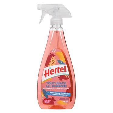 Hertel All Purpose Disinfectant Cleaner Spray, Pomegranate and Mango Scent, 700ml