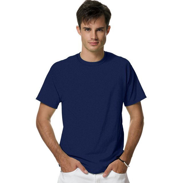Hanes T-Shirt de Performance Unisexe Adulte X-Temp, TG, Marine