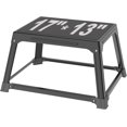 thumbnail image 1 of Metal Plyometric Jumping Box 12 Inch with 17 * 13 Inch Surface Steel Plyo Box Home Gym Jump Trainer for Fitness Exercise Agility Stamina Conditioning Strength Training, 1 of 7
