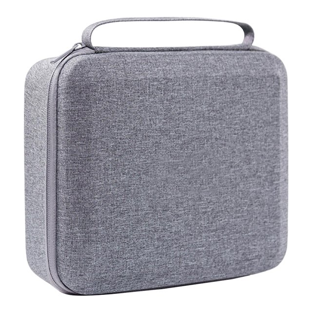 Travel Carrying Case, Remote Control Bag Storage Box Travel Case Hard Shell Storage Bag for RC Remote Controller Protector Parts , Red