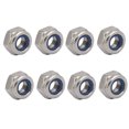 thumbnail image 1 of Unique Bargains 8 Pcs Écrous de Verrouillage à Gauche en Acier Inoxydable 304 Filetage Métrique M6 x 1mm, 1 of 5