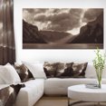 thumbnail image 1 of Banff National Park Panoramic View - Landscape Canvas Art Print, 1 of 3