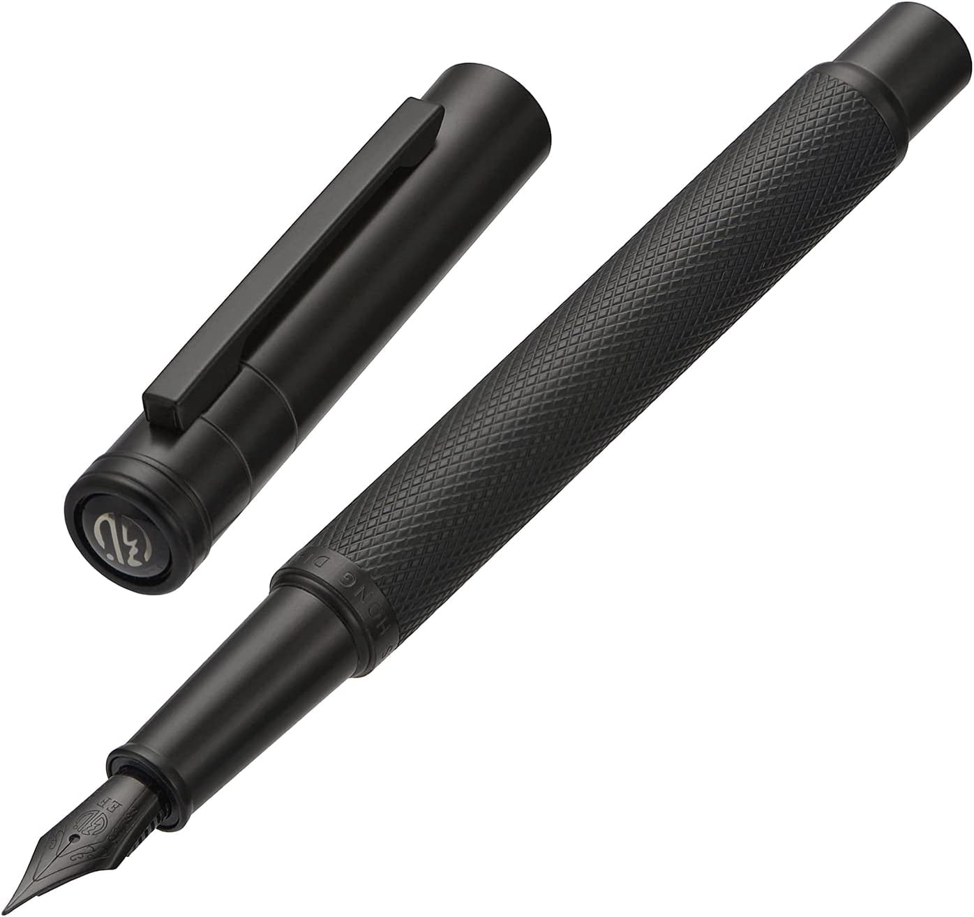 Matte Black Forest Fountain Pen Extra Fine Nib with Converter