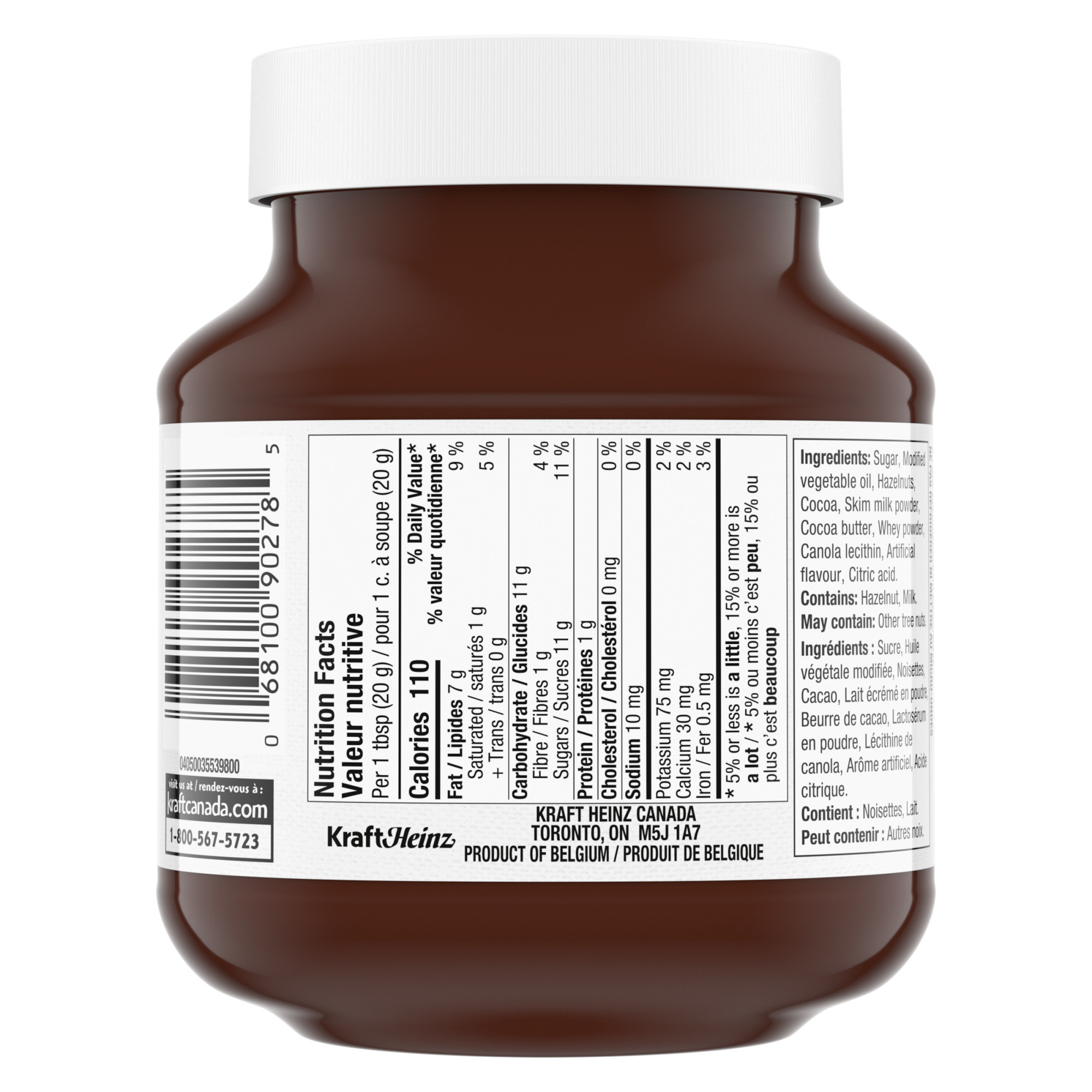 Kraft Hazelnut Spread with Cocoa