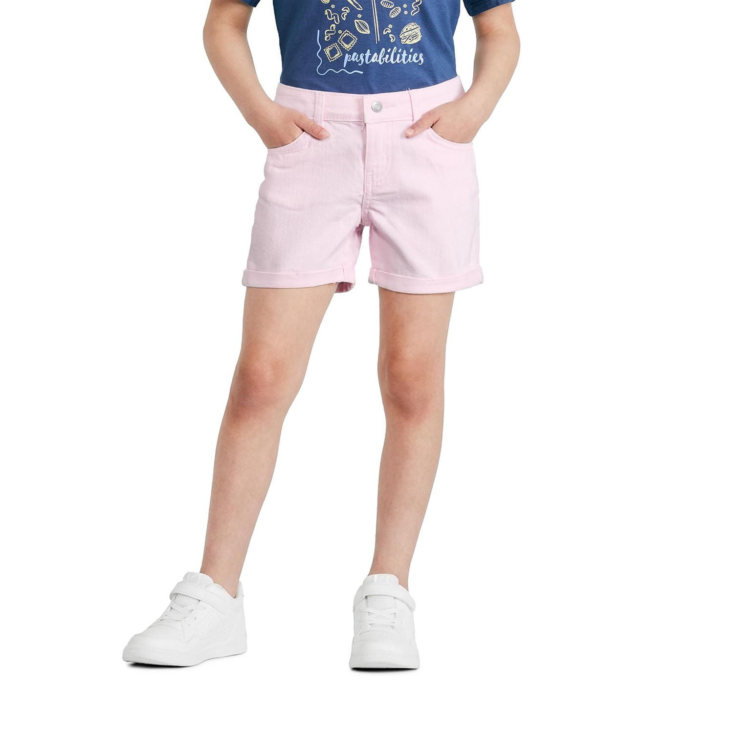 Short en denim mi-long George pour filles