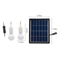 thumbnail image 3 of Vaidha Outdoor Garden IP65 LED Pendant With 2pcs 3W Power LED Bulbs Easy Install With 16.4ft Extension Cord, 3 of 6