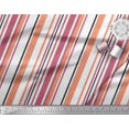 thumbnail image 2 of Soimoi Poly Georgette Fabric Stripe & Paisley Printed Fabric 1 Yard 52 Inch Wide, 2 of 3