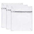thumbnail image 1 of Unique Bargains 3Pack 9.1'x11.8' Mesh Laundry Bags with Zipper Mesh Wash Bags for Laundry Gray, 1 of 5