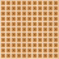 thumbnail image 1 of Ahgly Company Machine Washable Indoor Square Transitional Neon Orange Area Rugs, 8' Square, 1 of 7