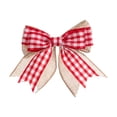thumbnail image 1 of SDNall Christmas Tree Decorations, Christmas Tree ornaments, New Christmas Double Layered Bow Christmas Tree Decoration Small Bow Festival Gift Box Packaging Bow Accessories, 1 of 5