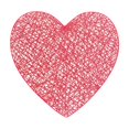 thumbnail image 1 of MVRLSH 50% Off Clear! Kitchen Placemats Love Heart Placemats Valentines Day Table Decorations For Wedding Night Anniversary PVC Table Cup Mats 15 Inch, 1 of 9