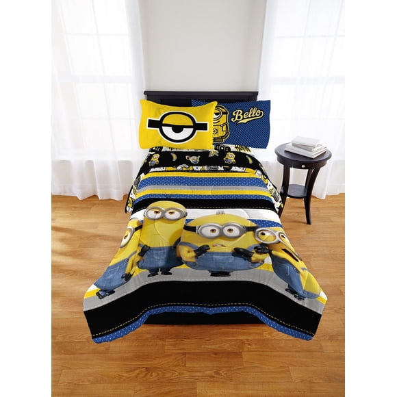 Minions "Black Gold" Twin/Full Comforter