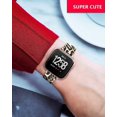 thumbnail image 5 of Compatible for Fitbit Versa 2 s, Silicone Cute Women Feminine Loral Print Replacement Strap Compatible, 5 of 5