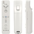 thumbnail image 3 of Remote Controller for Wii Nintendo,Wii Remote and Nunchuck Controllers with Silicon Case for Wii and Wii U（White）, 3 of 5