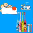 thumbnail image 3 of Modèle de Dessin Animé de Brosse à Dents Électrique pour Enfants de Conception Mignonne Double Face, 3 of 9