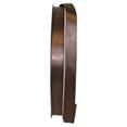 thumbnail image 1 of Reliant Ribbon 4950-092-03C 0.625 in. 100 Yards Double Face Satin Ribbon, Brown, 1 of 3