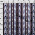 thumbnail image 2 of oneOone Polyester Lycra Fabric Stripe & Geometric Ikat Print Sewing Fabric BTY 56 Inch Wide, 2 of 4
