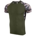 thumbnail image 3 of LUOGENLI T-shirts pour Homme pour Hommes T-Shirt Respirant Absorbant la Sueur Hauts à Manches Courtes Ajusté Mode Sport Été Col Rond Manches Courtes T-shirts pour Hommes T-shirts Graphiques Pâques Vert Armée TTG, 3 of 7