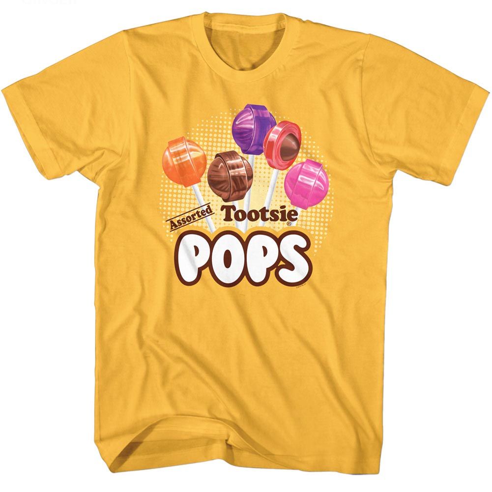 Tootsie Roll Tootsie Pops Ginger Adult T-Shirt Tee