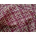 thumbnail image 4 of oneOone Silk Tabby Fabric Check Kasuri Print Fabric By Yard 42 Inch Wide, 4 of 4