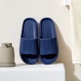 thumbnail image 2 of B91xZ Mens Sandals Quick Dry Flip-Flop Slides Soft Comfort Fit & Arch Support,Navy 10.5, 2 of 3