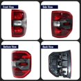 thumbnail image 2 of Pair LED Tail Light for Ford Maverick XLT Lariat 2023-2025 Red Smoked Rear Lamp, 2 of 4