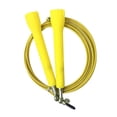 thumbnail image 2 of pitrice Speed Skipping Wire Rope Indoor Outdoor Jumping Rope Weight Loss Exercise Home Gym Workout Tool, Yellow, 2 of 6