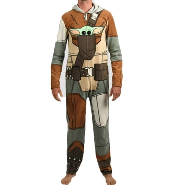 Star Wars The Mandalorian Grogu Full Body Sleep Lounge Pajamas