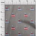 thumbnail image 1 of oneOone Cotton Poplin Twill Medium Gray Fabric Submarine & Fish Ocean Craft Projects Decor Fabric Printed By The Yard 56 Inch Wide, 1 of 4