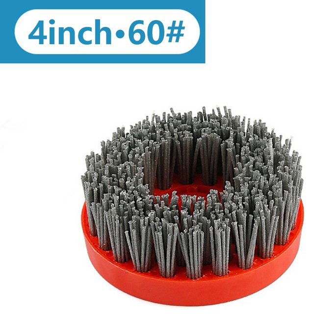 Bgsha 1PC 4Inch Circular Antique Abrasive Brush Stone Granite Polishing Cleaning M10
