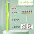 thumbnail image 1 of lanliyunoutlet Eternal Mechanical Pencil, HB Lead, Many colors, 1 Count, 1 of 6