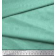 thumbnail image 3 of Soimoi Green Moss Georgette Fabric Circle Art Geometric Printed Fabric 1 Yard 42 Inch Wide, 3 of 5