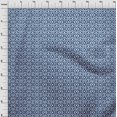 thumbnail image 3 of oneOone Tissu Tabby en Soie Tissu à Imprimé Floral en Blocs au Mètre 42 Pouces de Large, 3 of 4