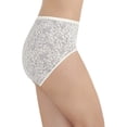 thumbnail image 2 of Vanity Fair Womens Body Shine Illumination Brief, 7, Tranquil Lace Print, 2 of 4